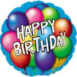 Birthday Mylar Balloon (can vary) +$5.99
