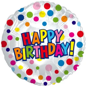 17" Happy Birthday Treat Balloon