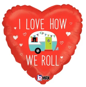 18" MAX Float Love How We Roll Camper Balloon