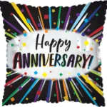 Happy Anniversary Balloon (can vary) +$5.99