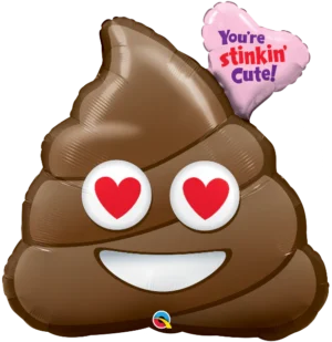 31" You're Stinkin' Cute! Foil Balloon