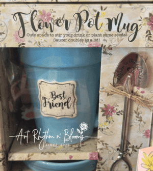 Best Friend Flower Pot Mug Set